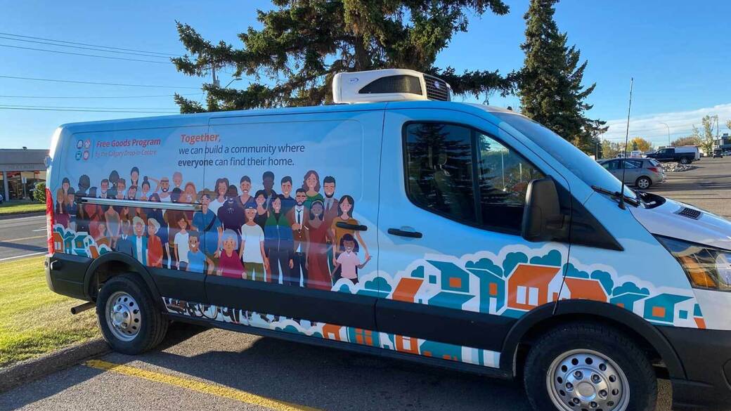 Vinyl Vehicle Wrap Drop In Center Calgary